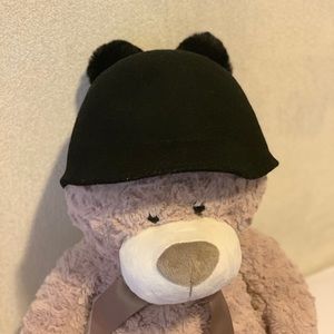 Stylish warm hat for girl with Pom poms